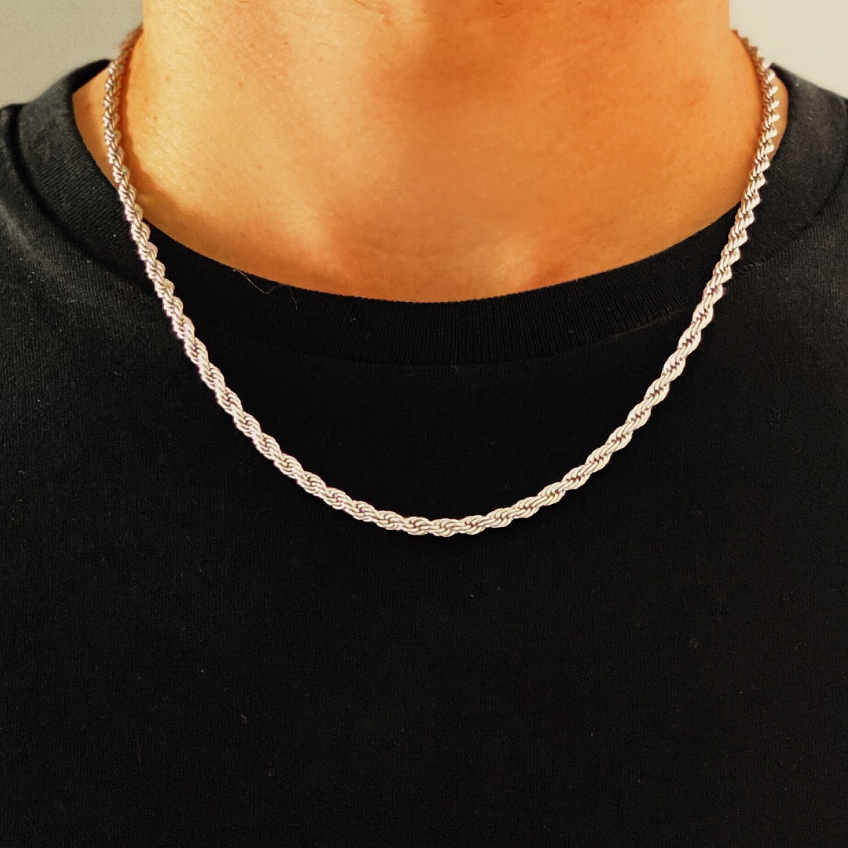 Silberkette Herren